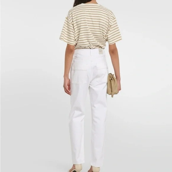 Agolde Cooper high-rise denim cargo pants - Picture 2 of 6